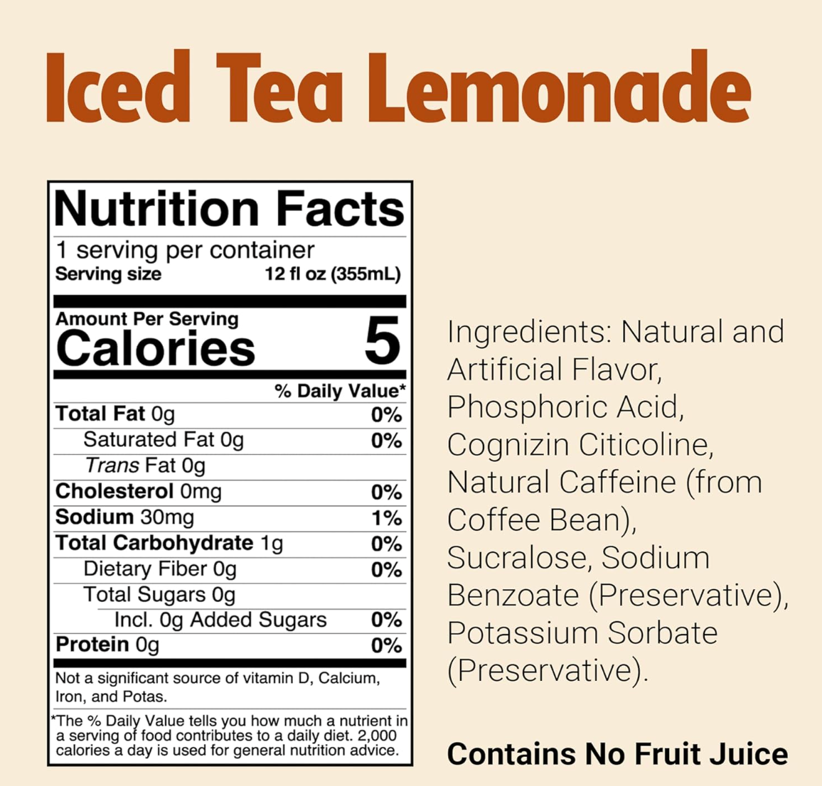 Bum Energy - Iced Tea Lemonade