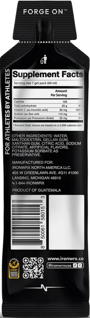 IronWRX Gel - Raspberry