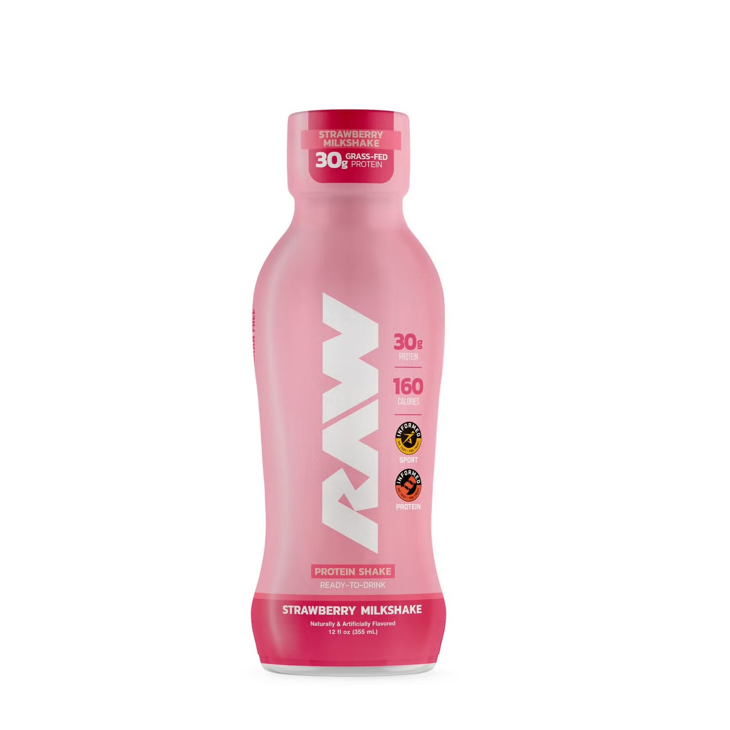 Raw Nutrition Strawberry Milkshake Protein RTD