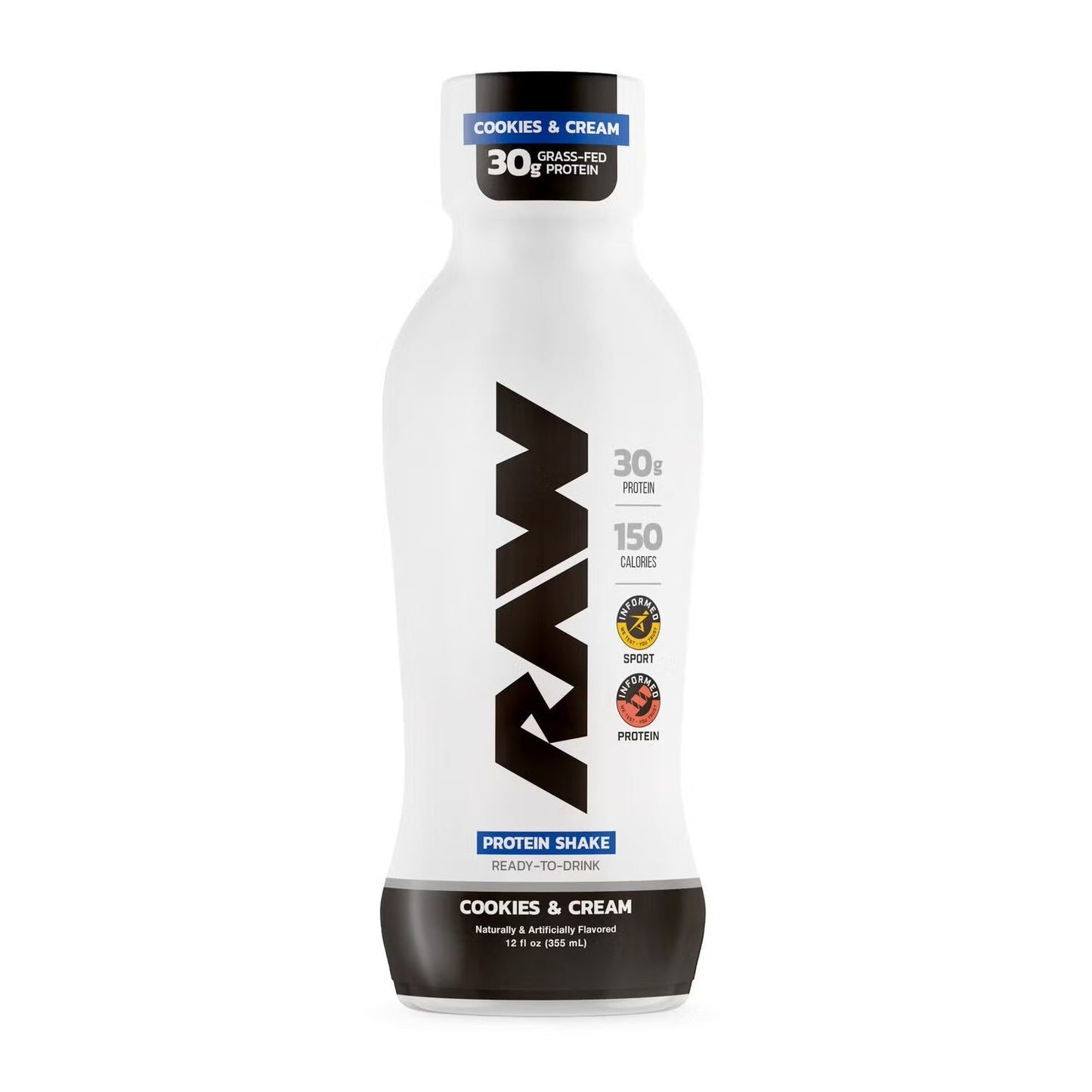 Raw Nutrition Cookies and Cream Protein RTD