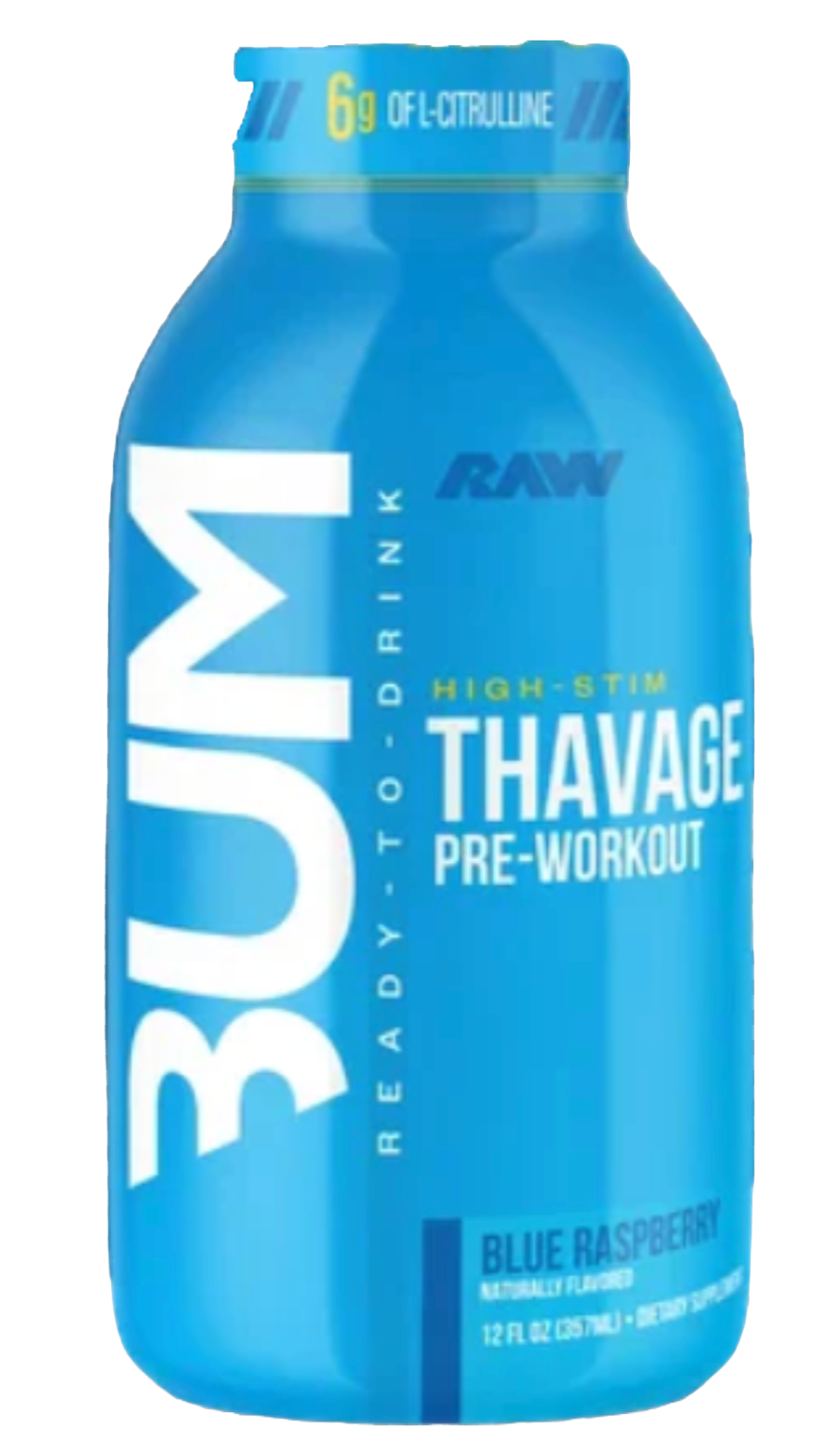 Blue Raspberry - Thavage RTD Pre-Workout