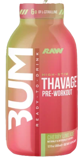 Cherry Limeade - Thavage RTD Pre-Workout