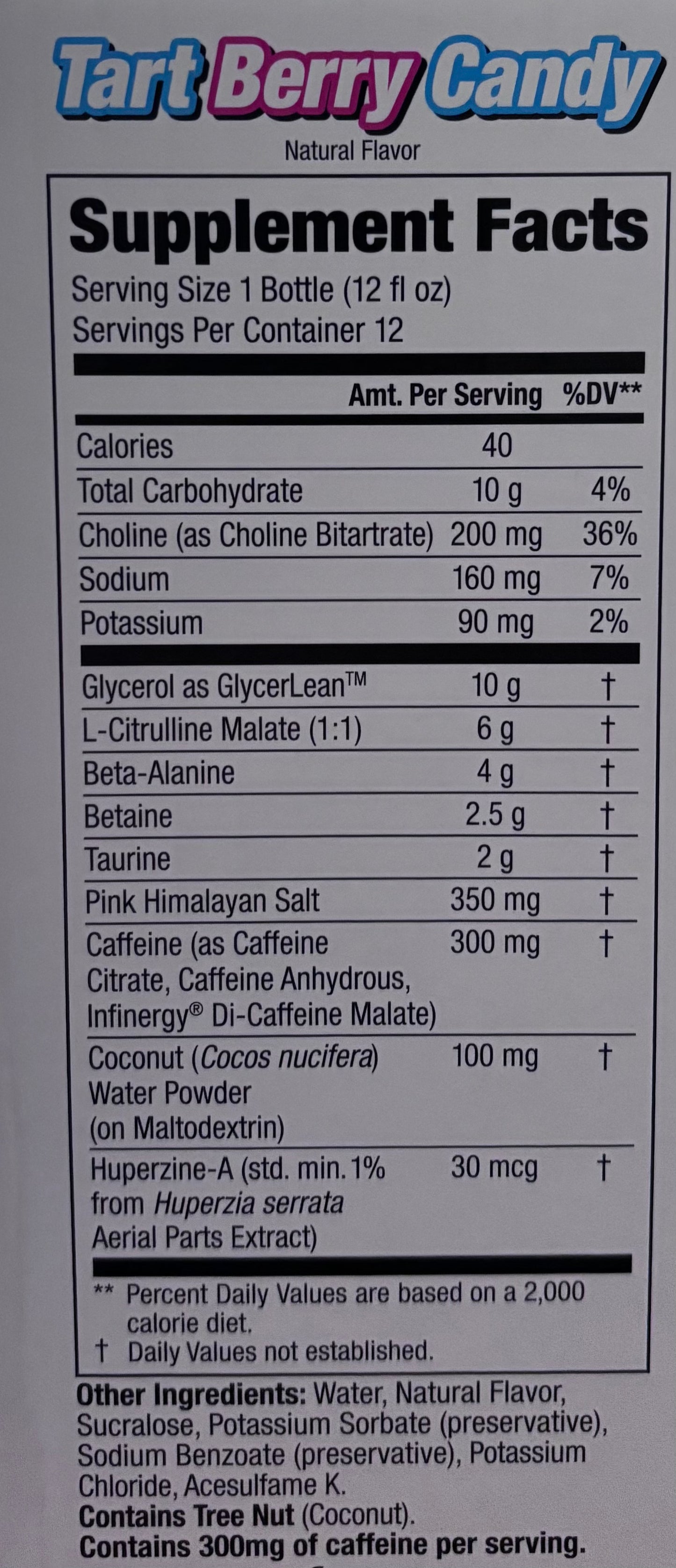 Labrada Lean Body Charged - Tart Berry Candy
