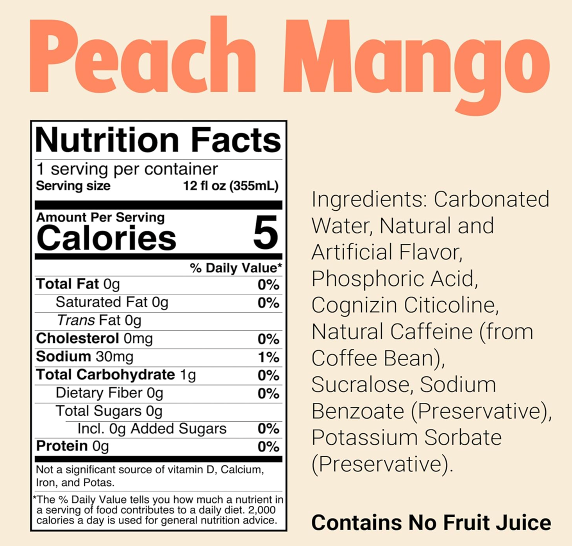 Bum Energy - Peach Mango