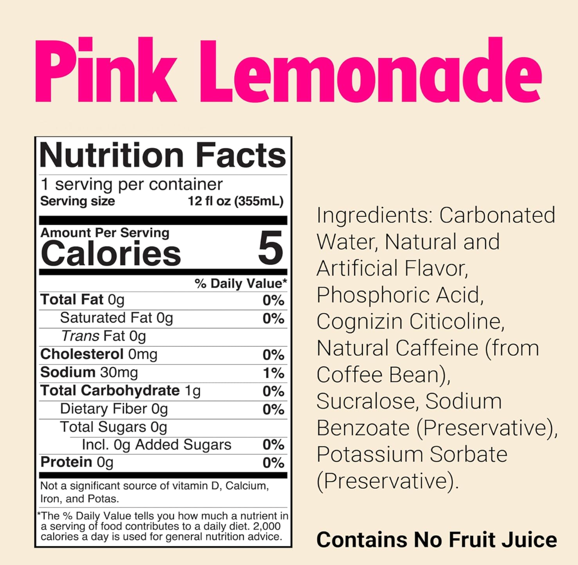 Bum Energy - Pink Lemonade