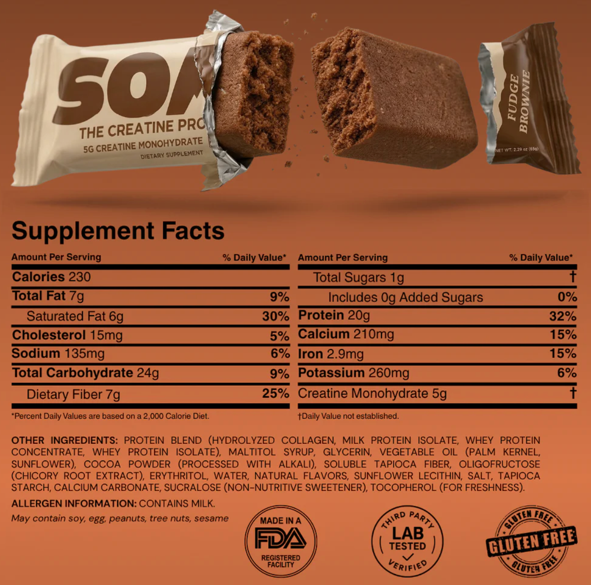 Soar - The Creatine Protein Bar
